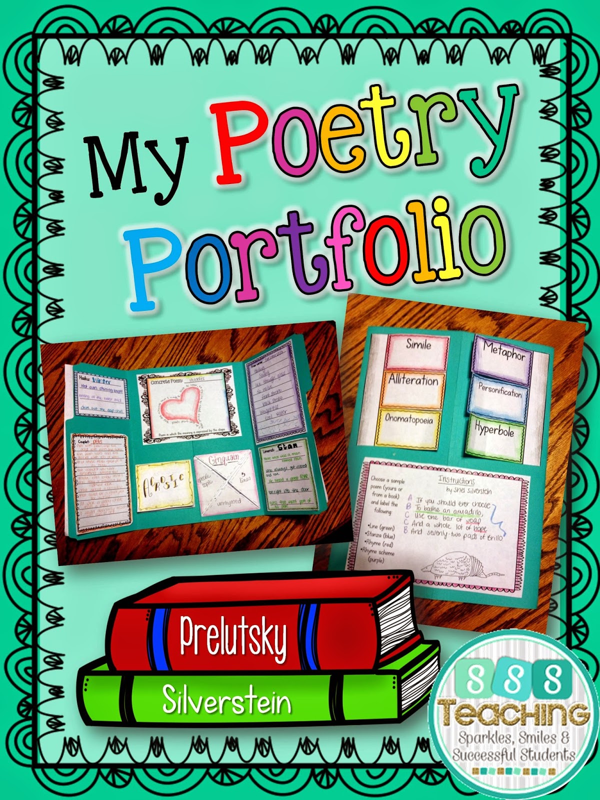 Poetry Portfolio Lapbook Assessment SSSTeaching