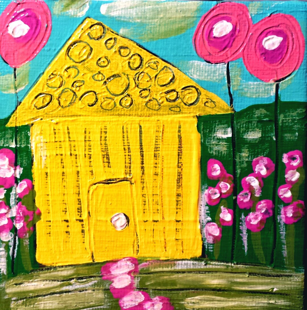 Christy Tremblay Art A Painted House A Day Daily House Paintings A