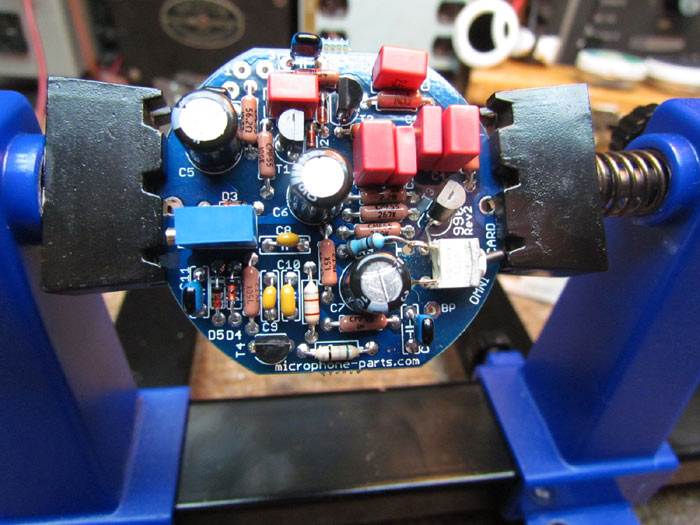 MXL 990 Microphone Circuit and Capsule Upgrade, Pt. 2 Crawls Backward