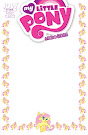 My Little Pony Micro Series #4 Comic Cover Blank Variant