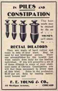 dr. young's rectal dilators; quack medicine