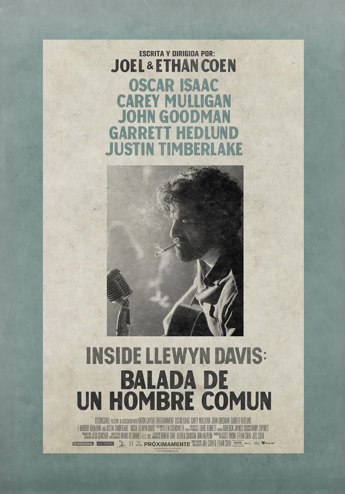 Reseña Balada de Un Hombre Común (Inside Llewyn Davis) SÓLO SANGRONS Reseña Balada de Un Hombre Común (Inside Llewyn Davis) SÓLO SANGRONS