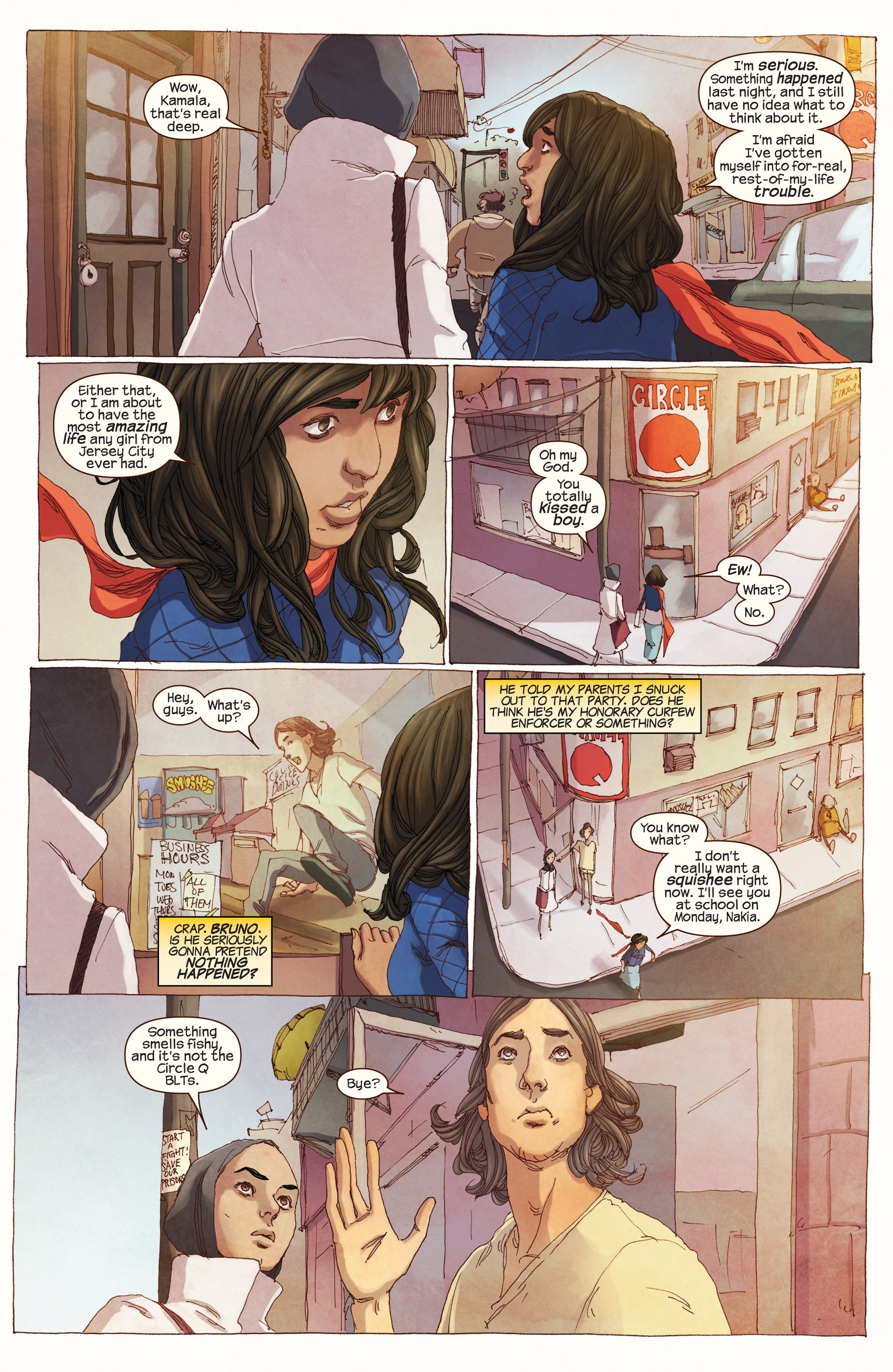 Read online Ms. Marvel (2014) comic -  Issue #3 - 8