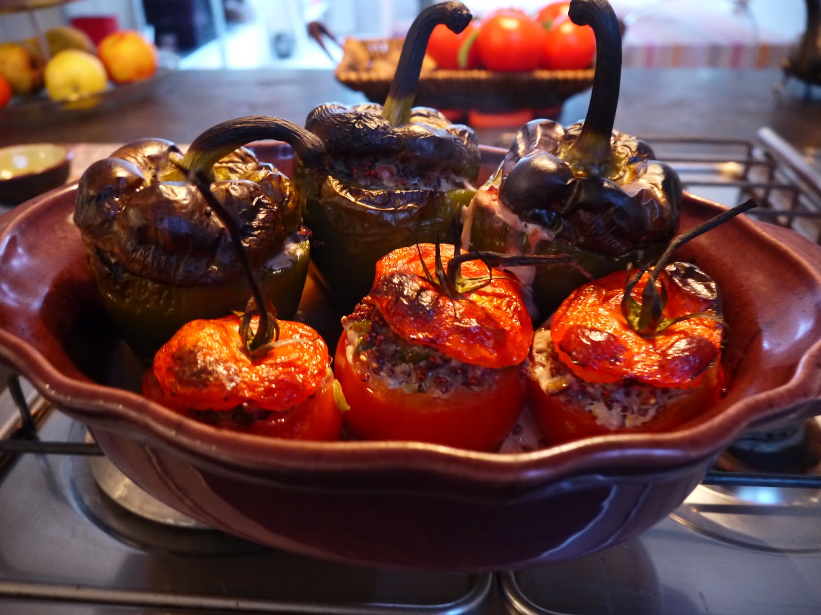 New age stuffed tomatoes by Appetit Voyage