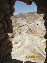 The Roman Siege Tower Ramp, from which the Jewish defenders of Masada finally met their demise.