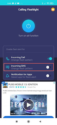 How to Make Notifications for WA, SMS, Phone Using Camera Flash 5