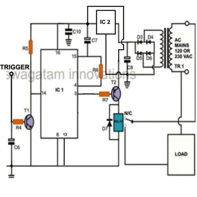 Simple Flip Flop Circuits | Circuit Diagram Centre