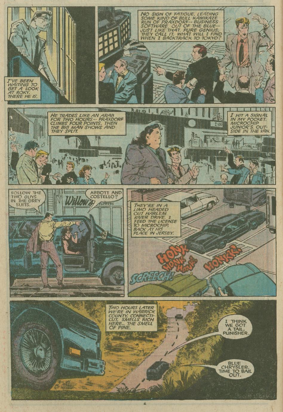Read online The Punisher (1987) comic -  Issue #8 - The Ghost of Wall Street - 6