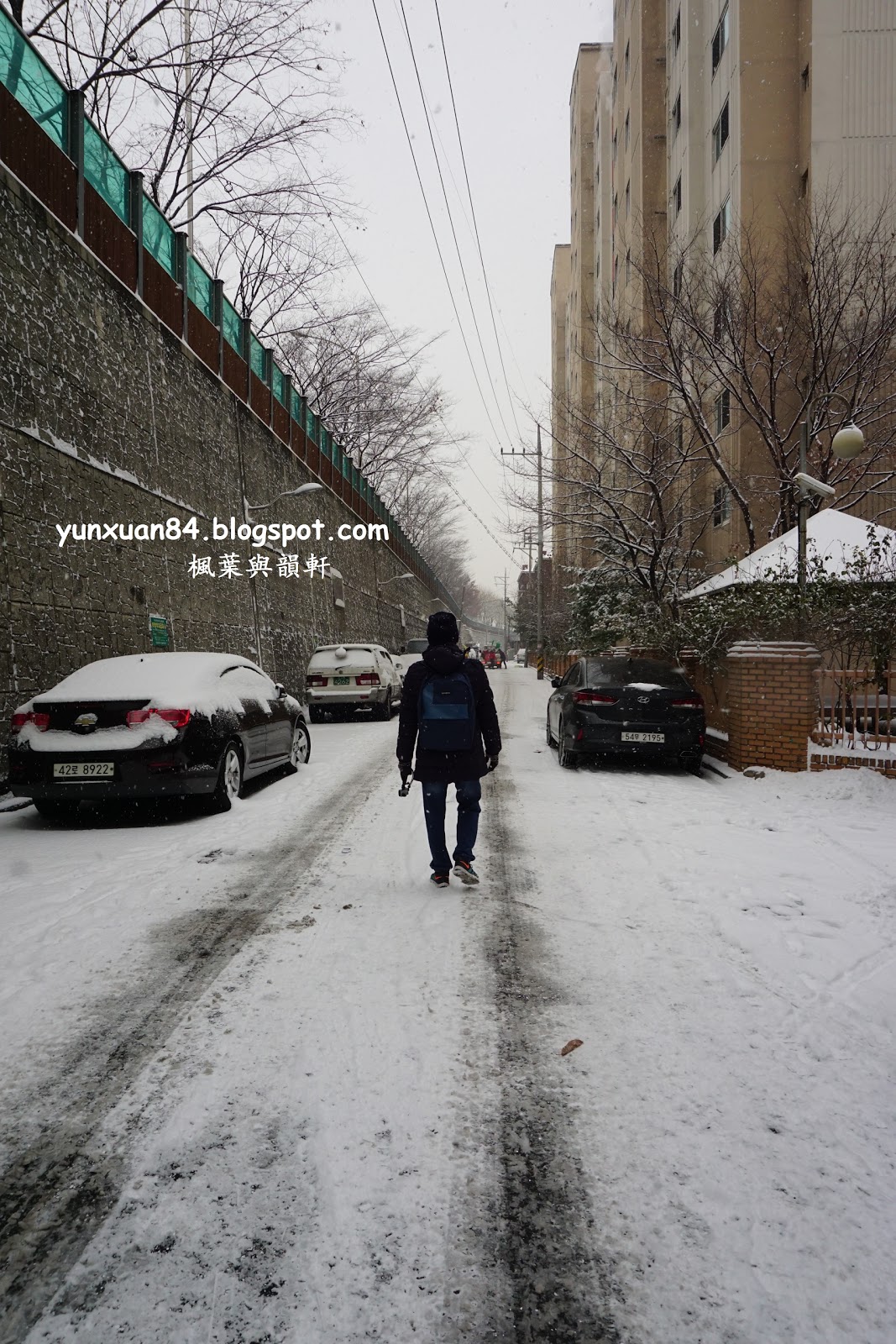 楓葉與韻軒 出国前的预备 韩国的冬天只要这样穿戴 就算下雪也不怕冷了