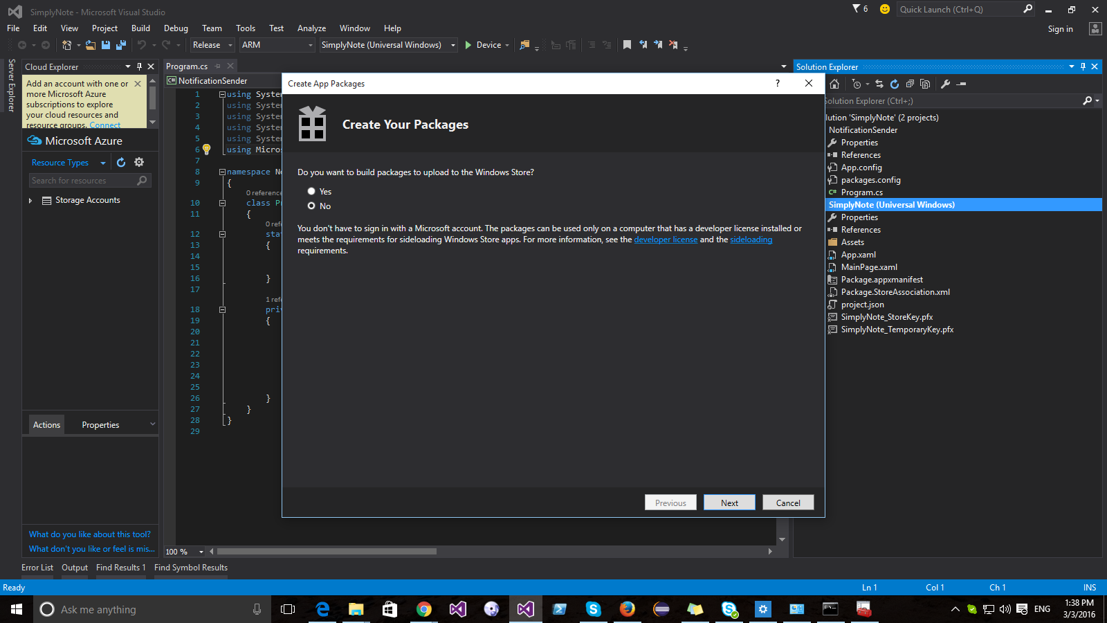 GET EVERY CODE YOU WANT: UWP : How to create an Appx package using ...