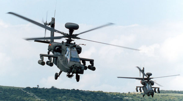 Militer India Membeli 37 Helikopter Apache dan Chinook