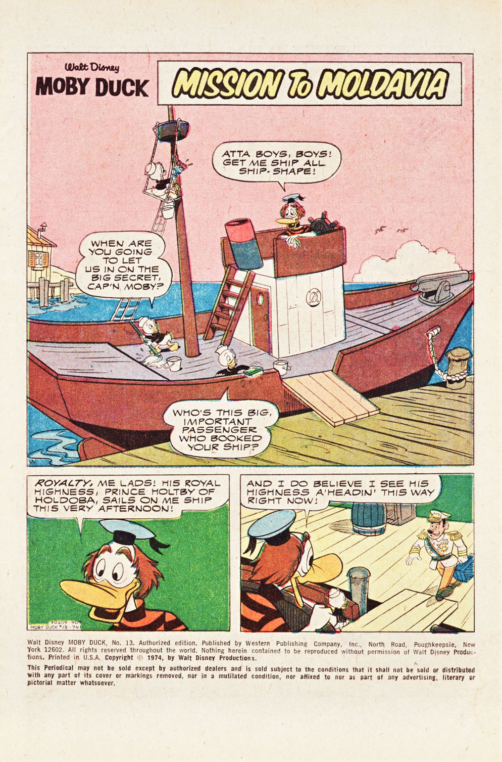 Read online Moby Duck comic -  Issue #13 - 3