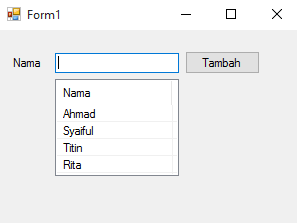 PEMOGRAMAN VISUAL: ARRAY