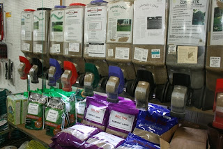 The Flower Bin: Surprise! Now is the best time to seed your lawn.