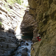 Vía ferrata Cascada del Sorrosal, Broto