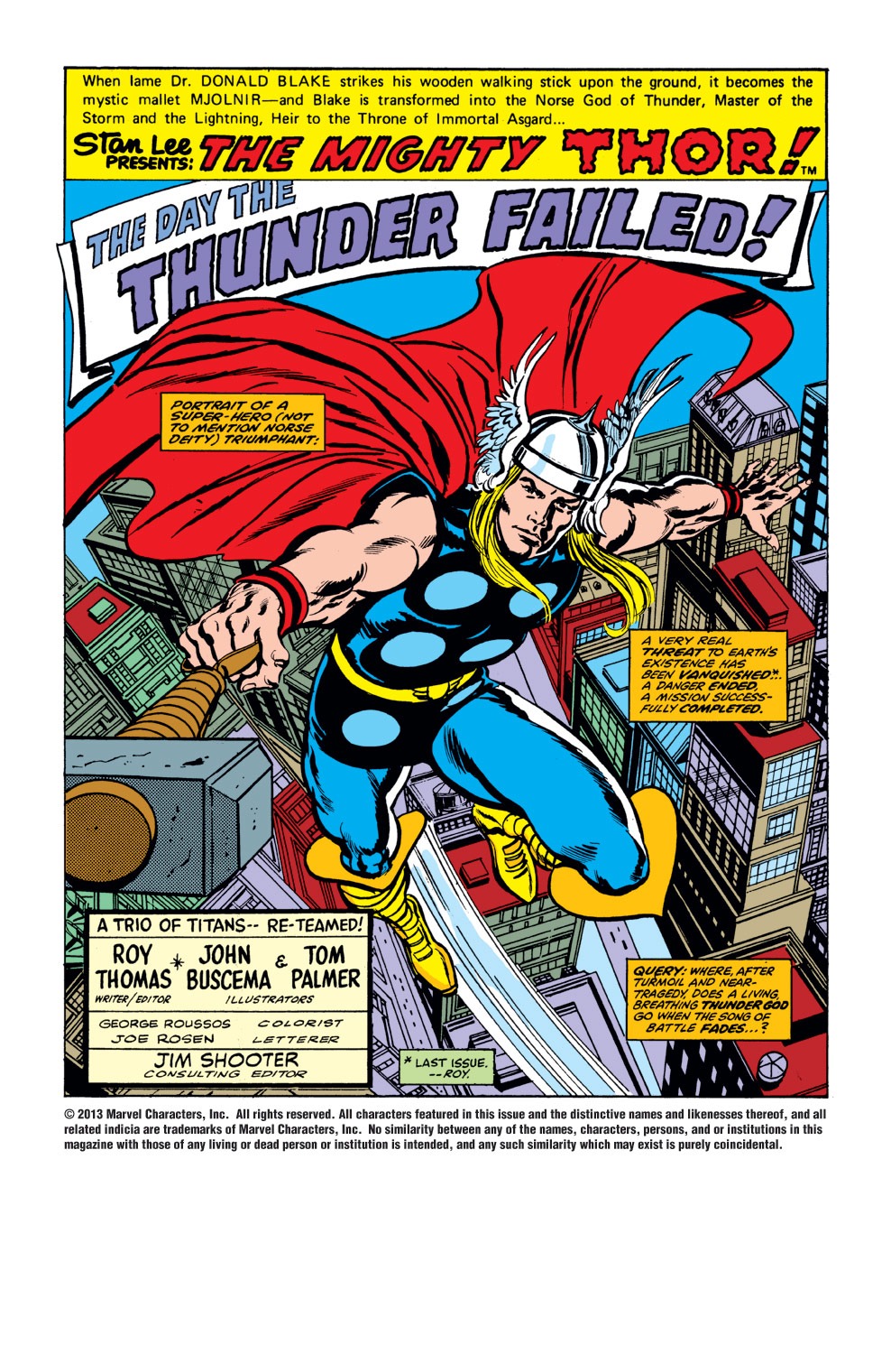 Read online Thor (1966) comic -  Issue #272 - 2