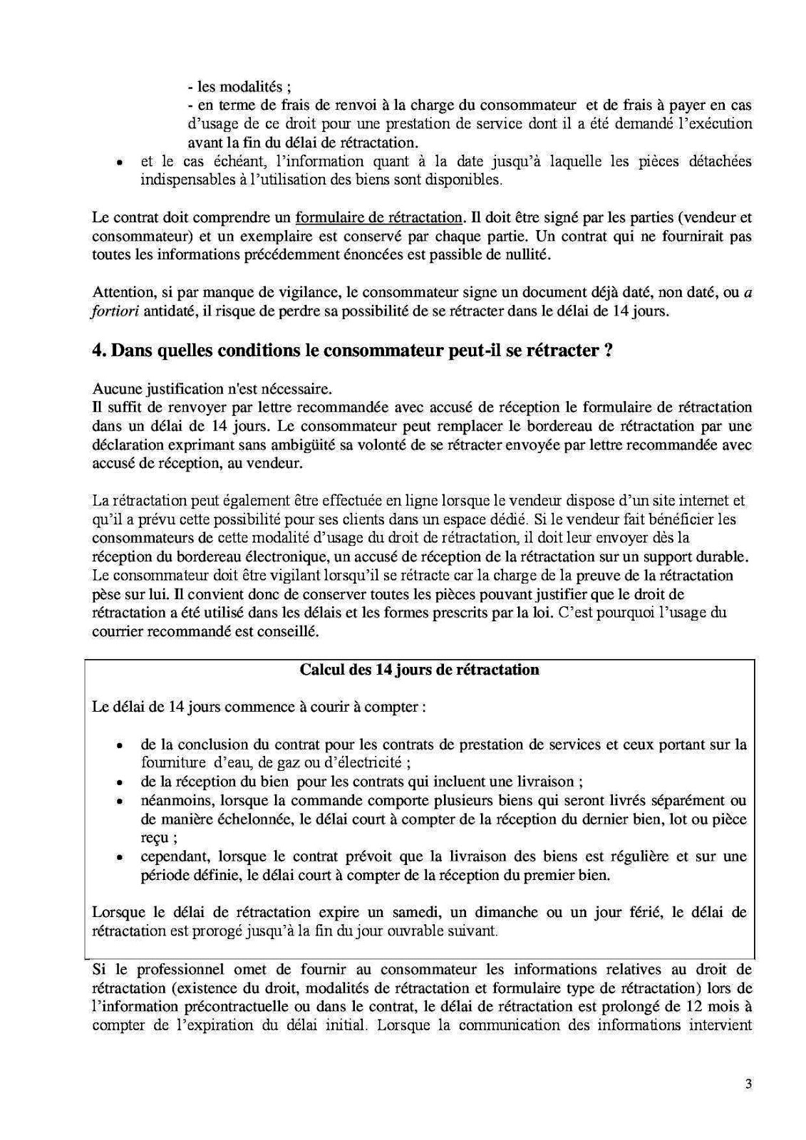 retractation vendeur a domicile retractation vendeur a domicile