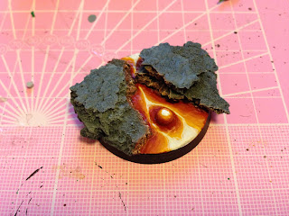 The Hairy Painter: How to do a Lava Scenic Base