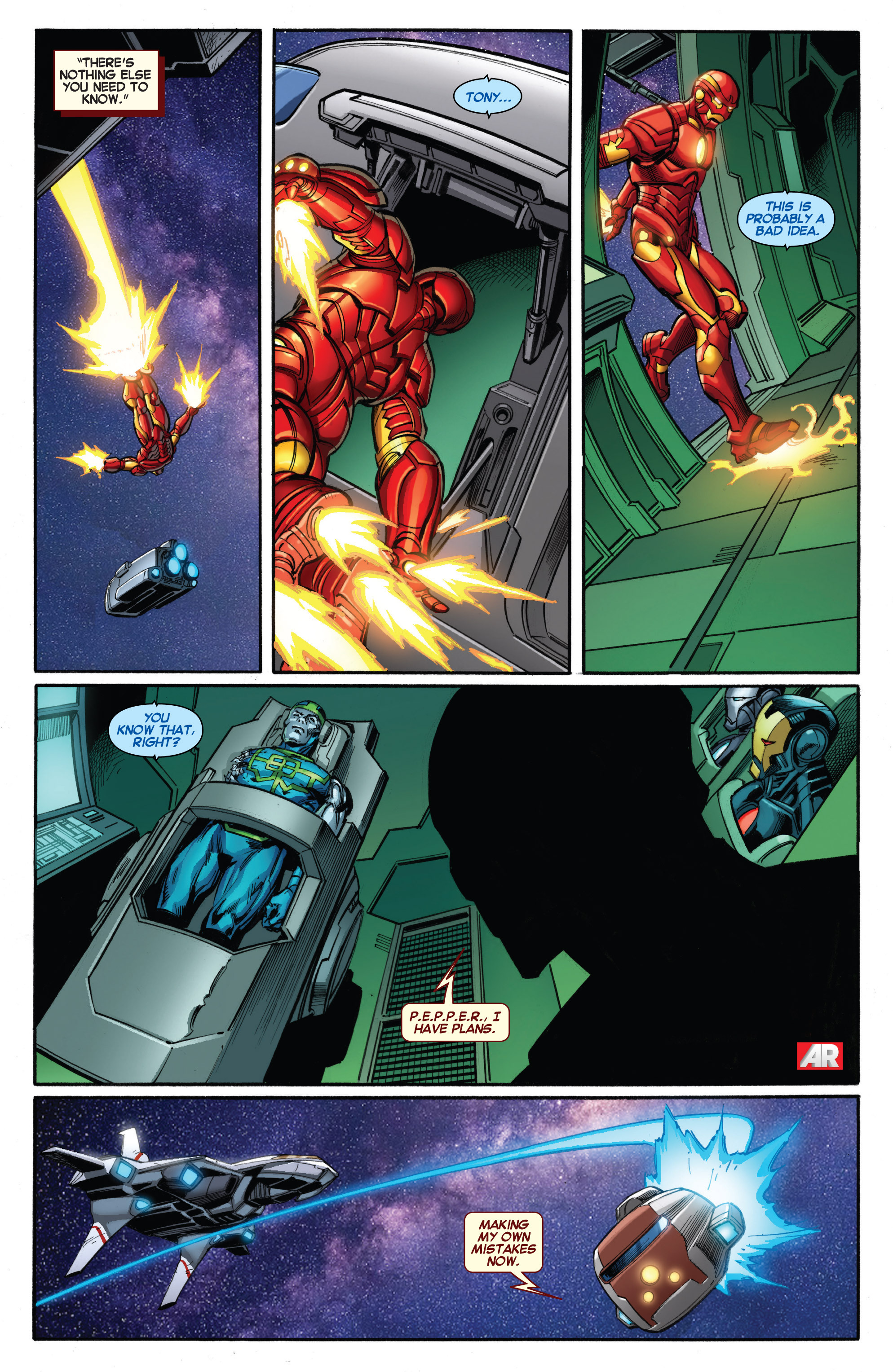 Read online Iron Man (2013) comic -  Issue #16 - 14