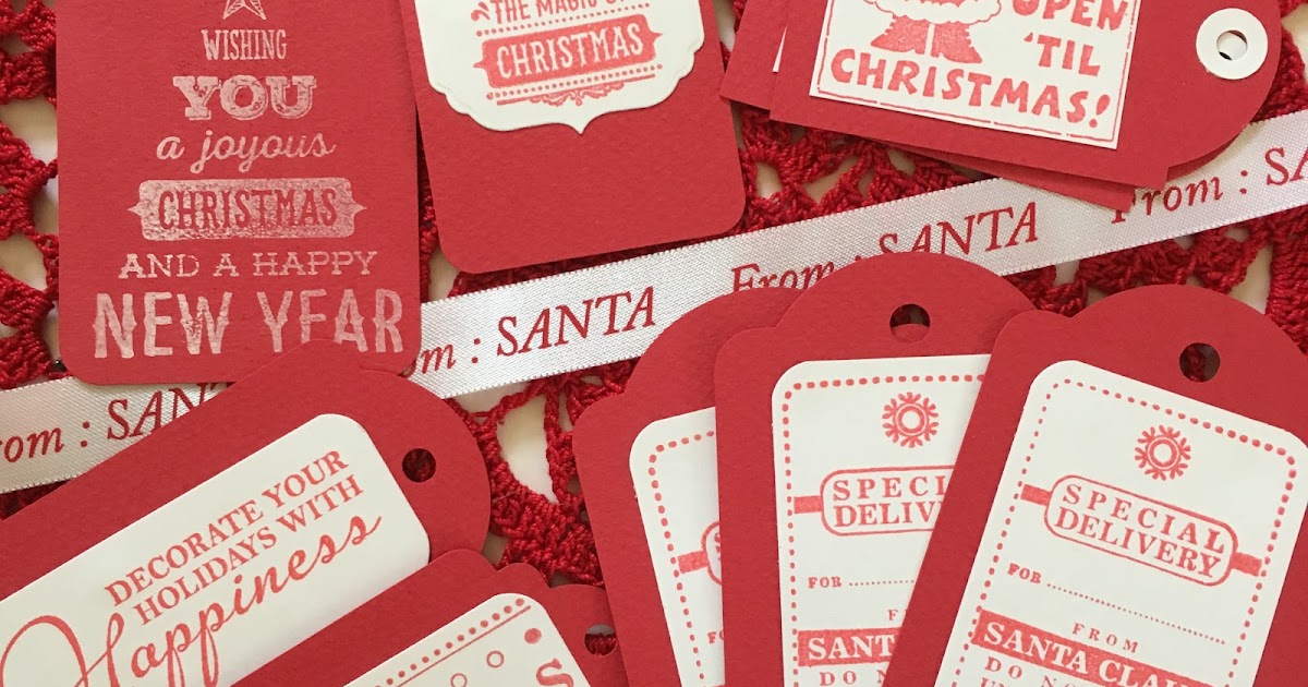 Creative Me: Christmas tags