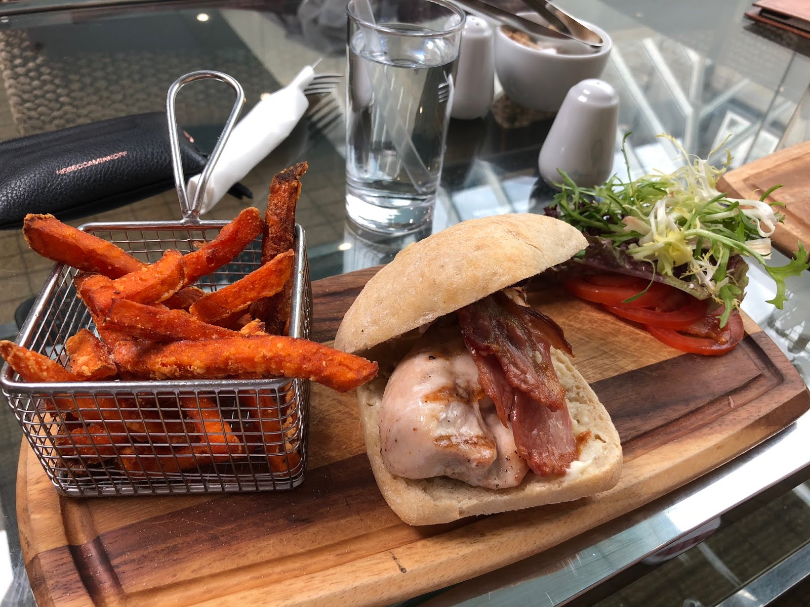 dairy free chicken burger at matfen hall dairy free chicken burger at matfen hall