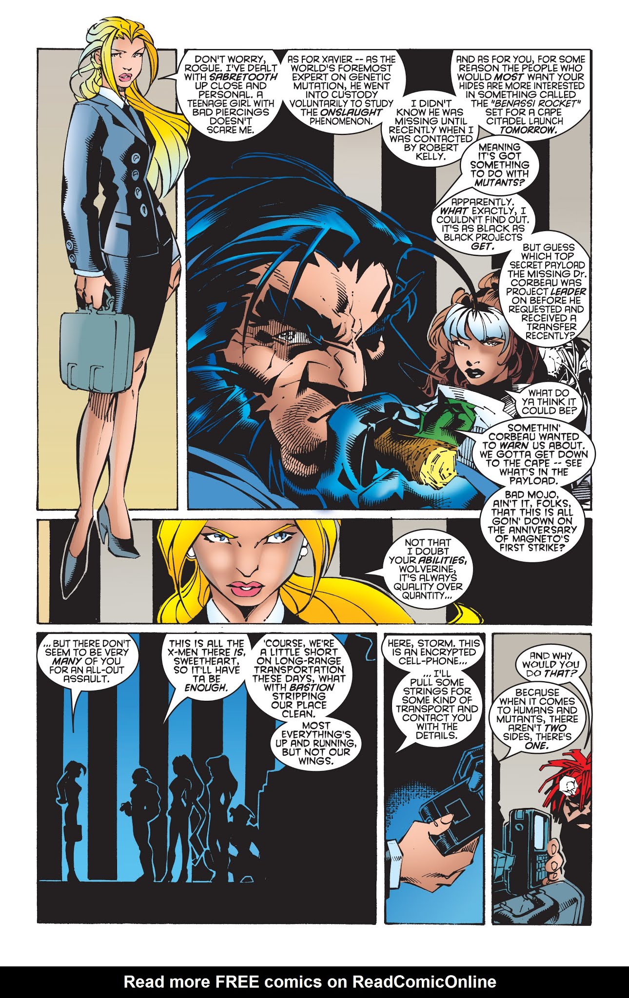 Read online X-Men: The Hunt For Professor X comic -  Issue # TPB (Part 1) - 21