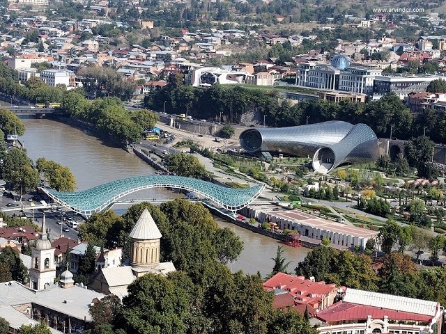 Bridge of Peace Tbilisi Georgia