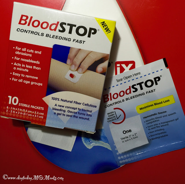 day to day MOMents: Add BloodSTOP to Your First Aid Kit Today!