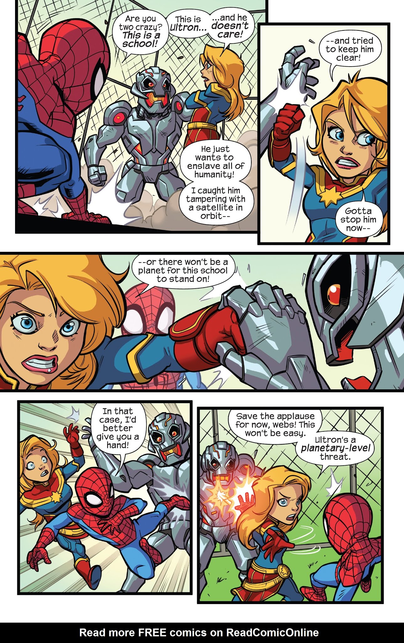 Marvel Super Hero Adventures: Captain Marvel - First Day of School! issue Full - Page 6