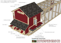 chicken coop plans l102 construction build