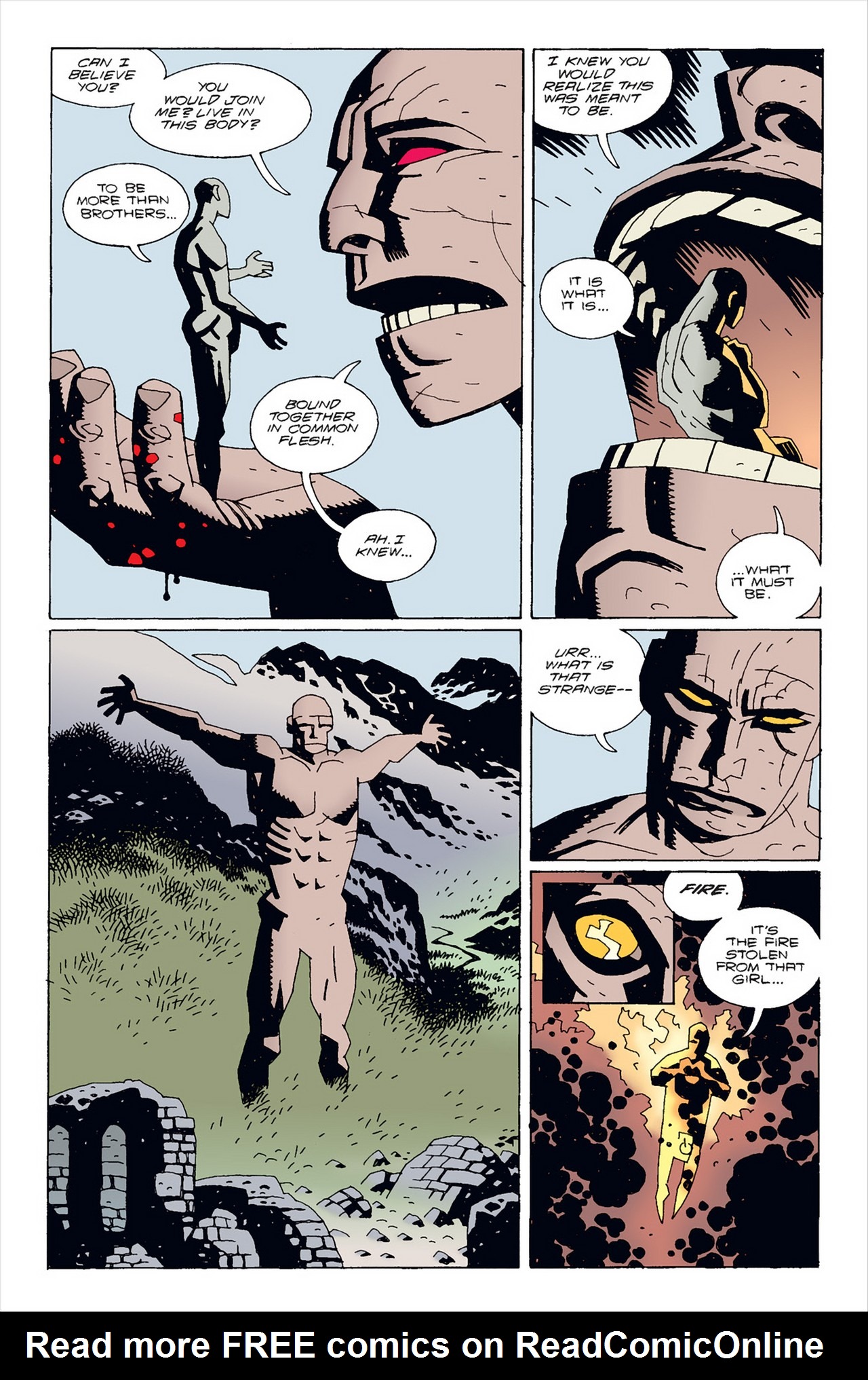 Read online Hellboy: Almost Colossus comic -  Issue #2 - 18
