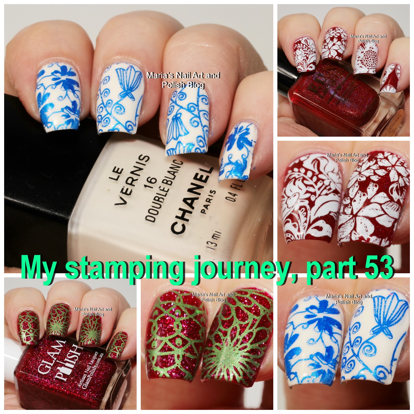 Marias Nail Art and Polish Blog: My stamping journey - part 18
