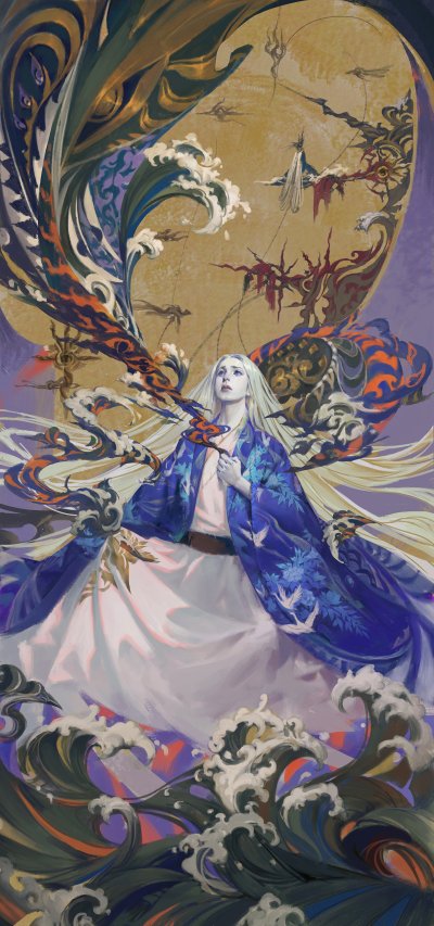 As ilustrações de fantasia com um toque oriental de You Zheng You Zheng artstation arte ilustrações fantasia oriental games