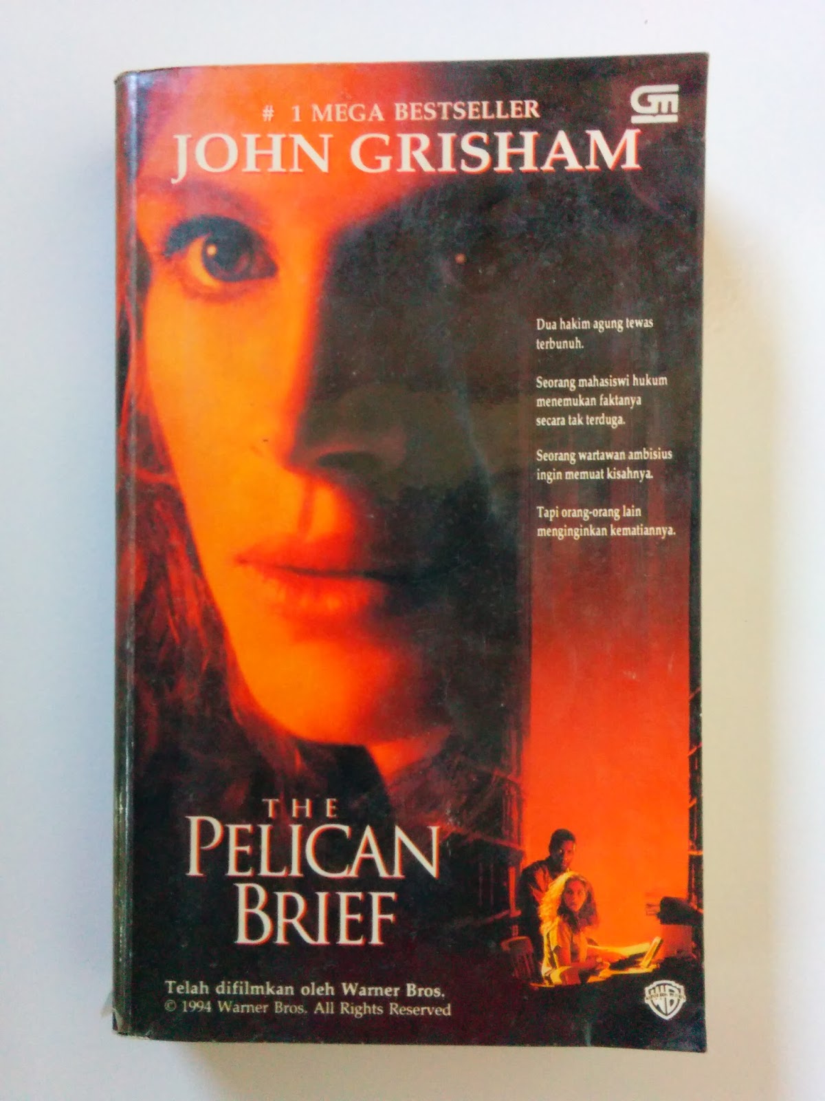 The Pelican Brief, John Grisham Aksiku Toko Buku Bekas Online