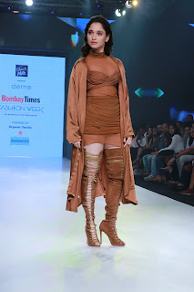Actress Tamanna Bhatia Ramp Walk at Bombay Times Fashion Week 2020