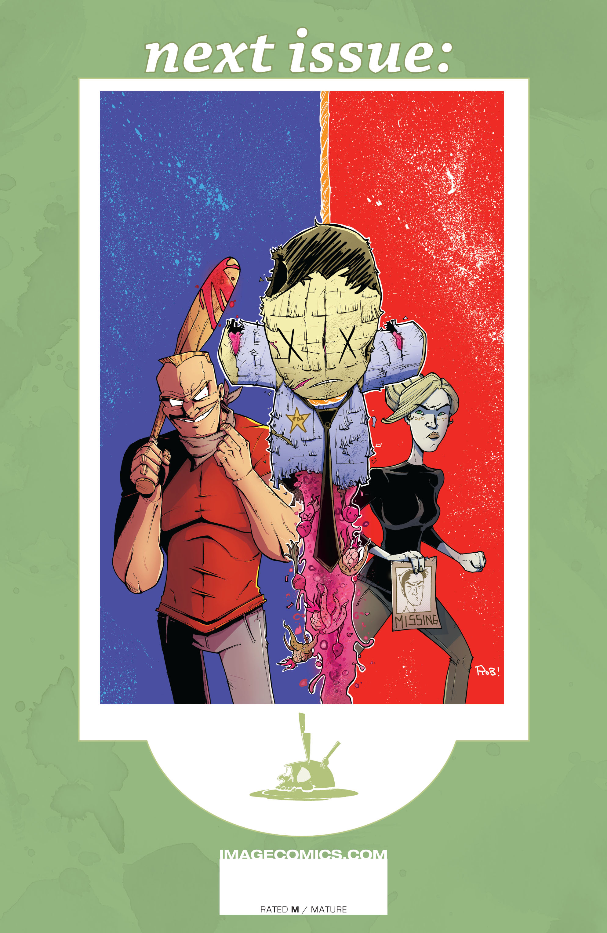 Read online Chew comic -  Issue #24 - 26