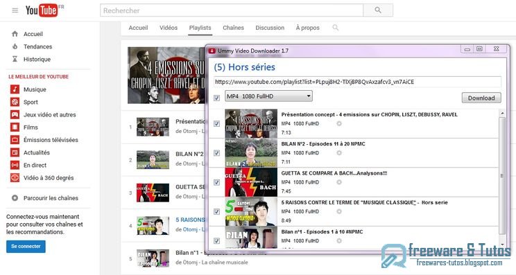 Ummy Video Downloader Un Logiciel Pour Telecharger Les Videos De Youtube Mp4 Mp3