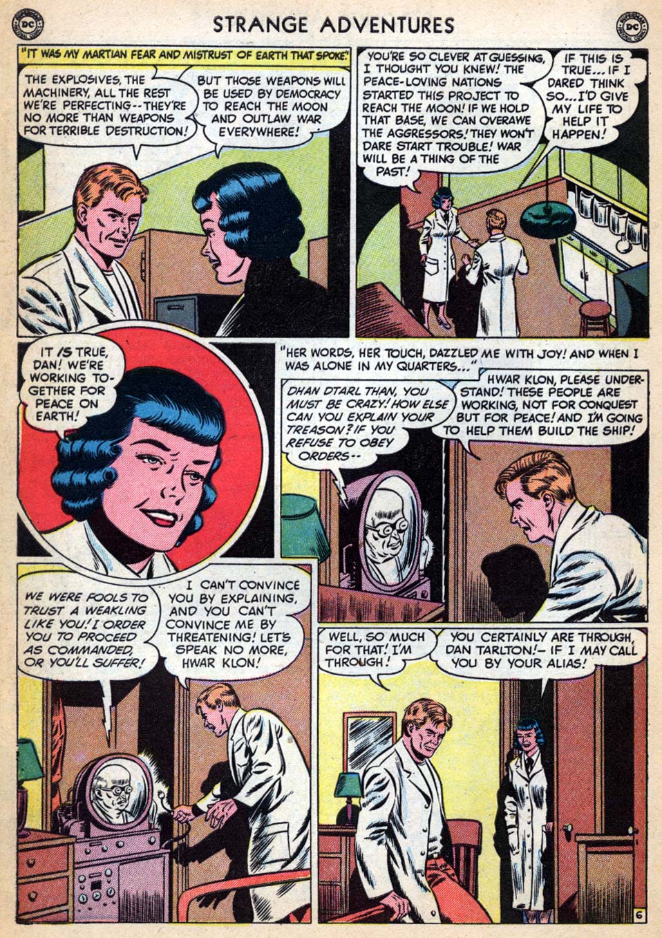 Read online Strange Adventures (1950) comic -  Issue #6 - 8