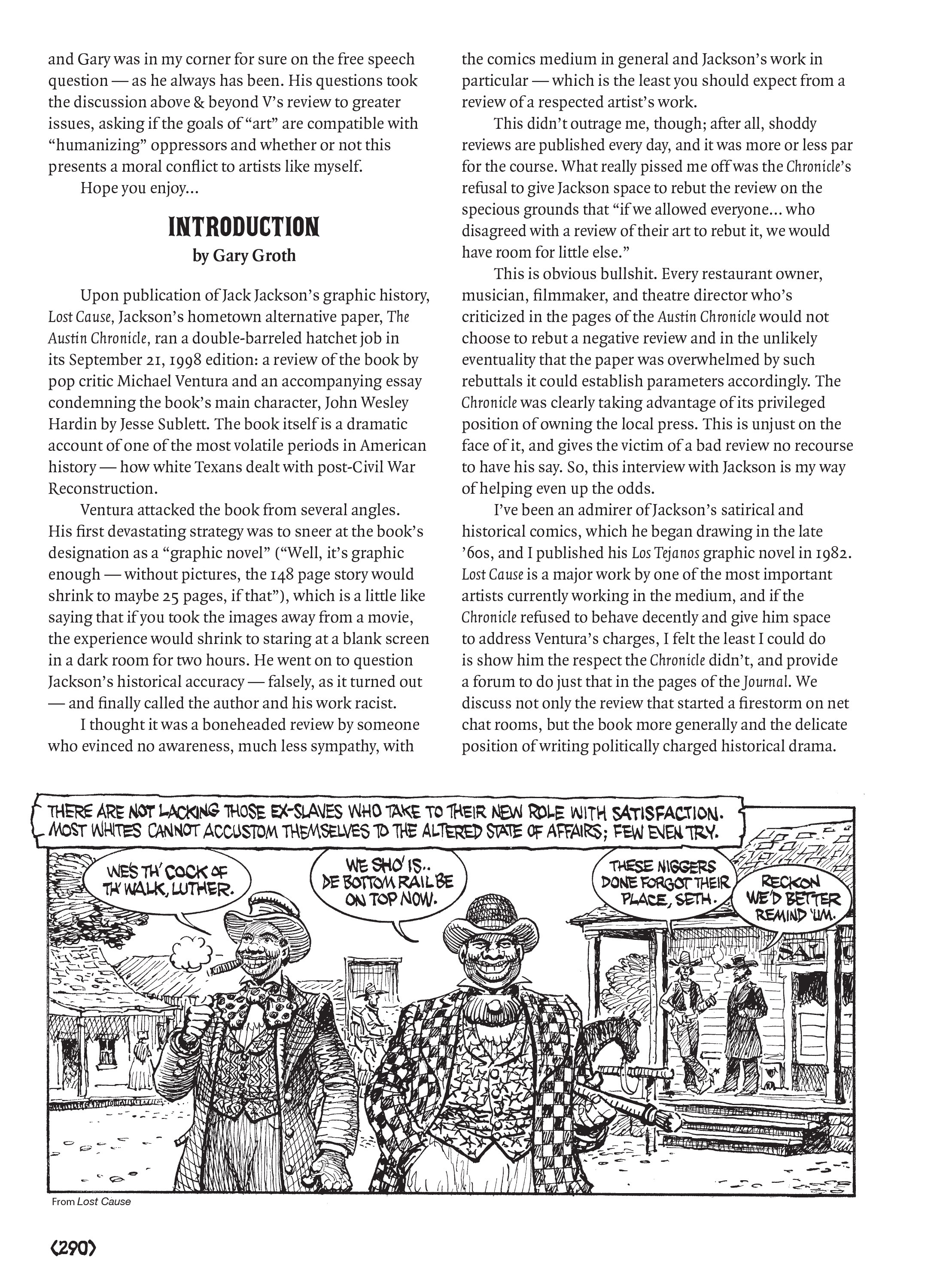 Read online Jack Jackson's American History: Los Tejanos and Lost Cause comic -  Issue # TPB (Part 3) - 87