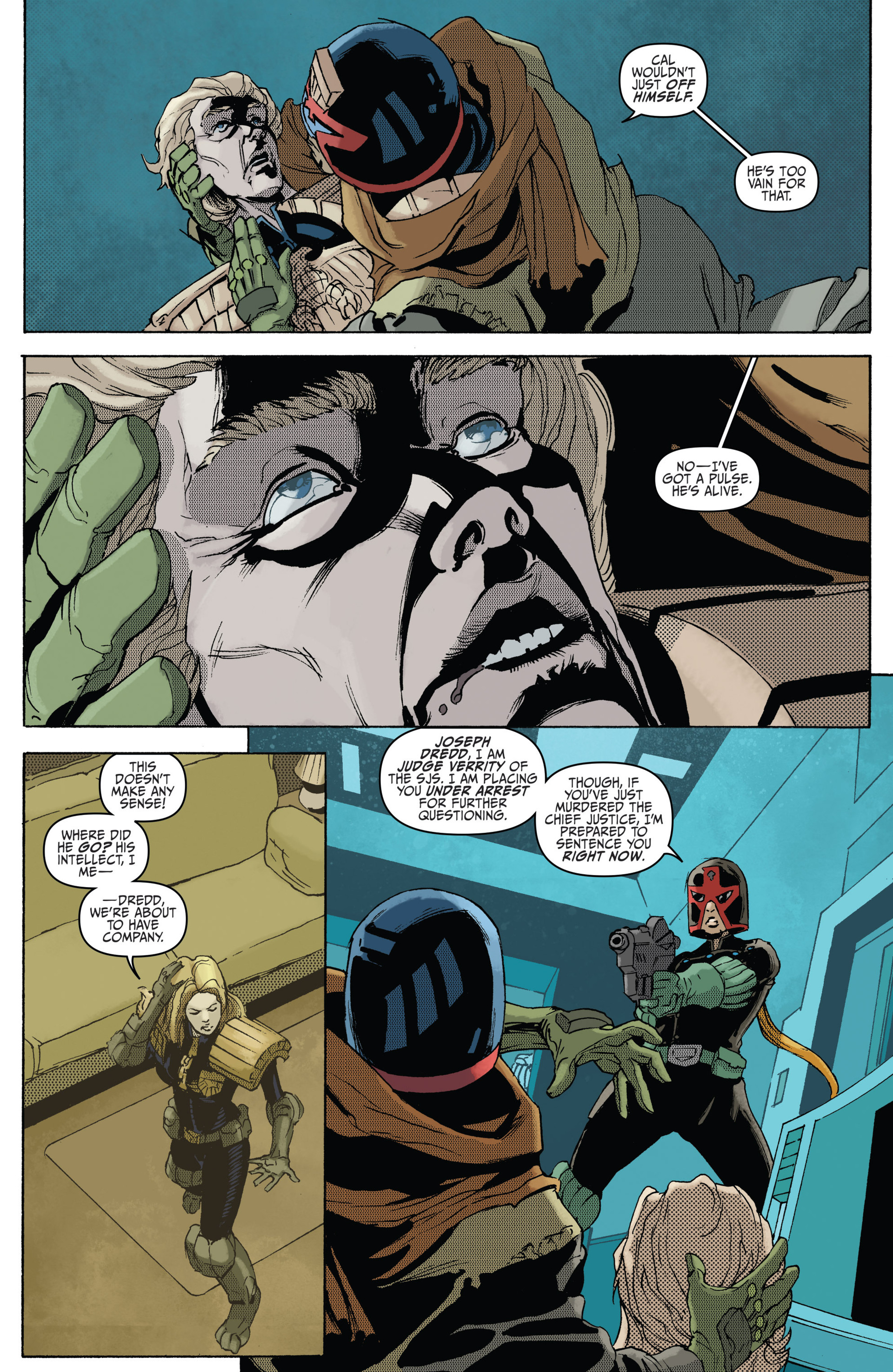Read online Judge Dredd (2012) comic -  Issue #26 - 20