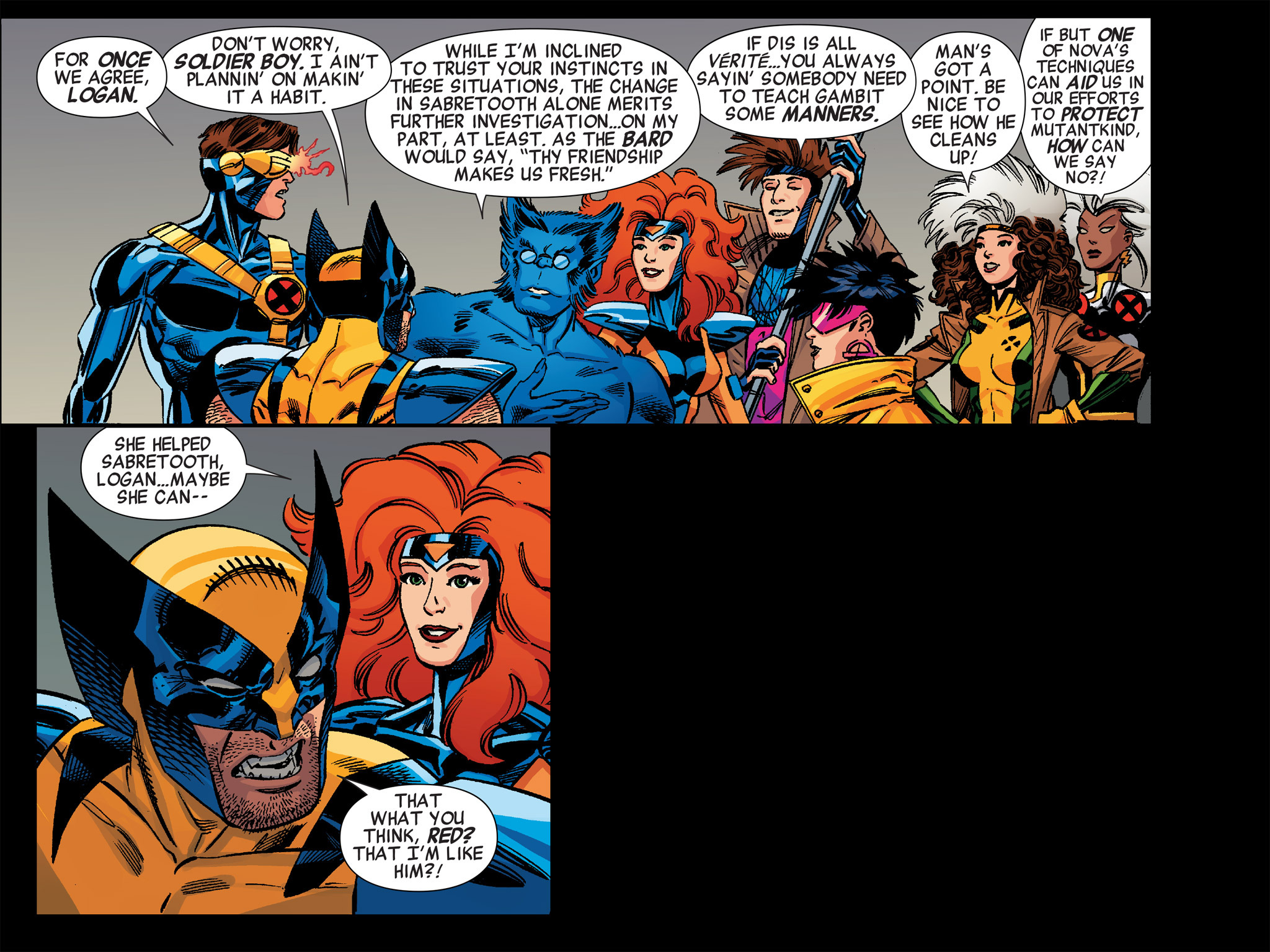 Read online X-Men '92 (Infinite Comics) comic -  Issue #2 - 63