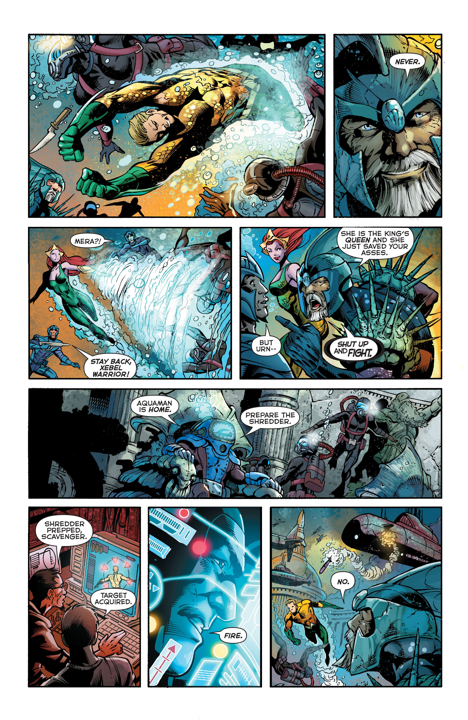 Read online Aquaman (2011) comic -  Issue #23 - 11