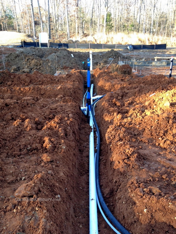 Cheri Quite Contrary Building a House Plumbing