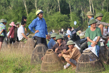 Hang ngan nguoi doi nang bat ca cau may - Anh 2