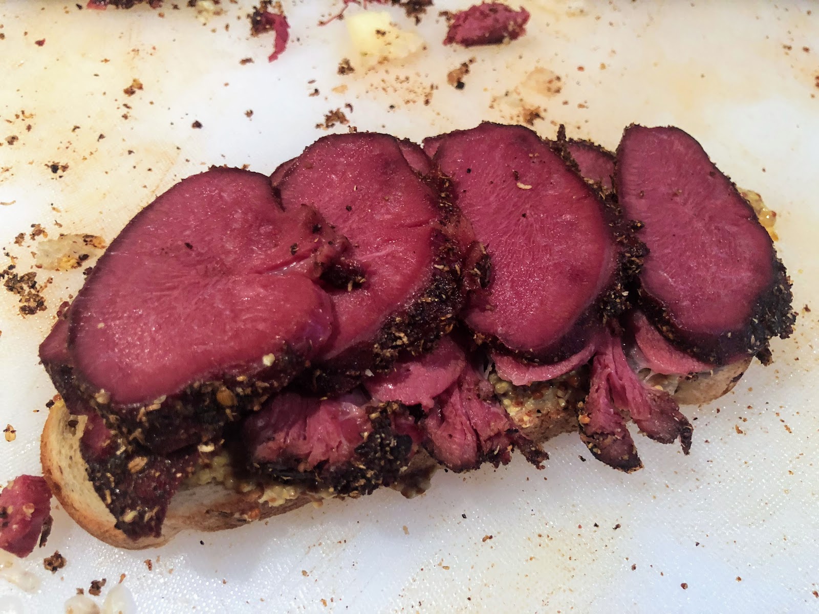 Kosher Doshers Koshcuterie {koshkooturee} Beef Tongstrami aka