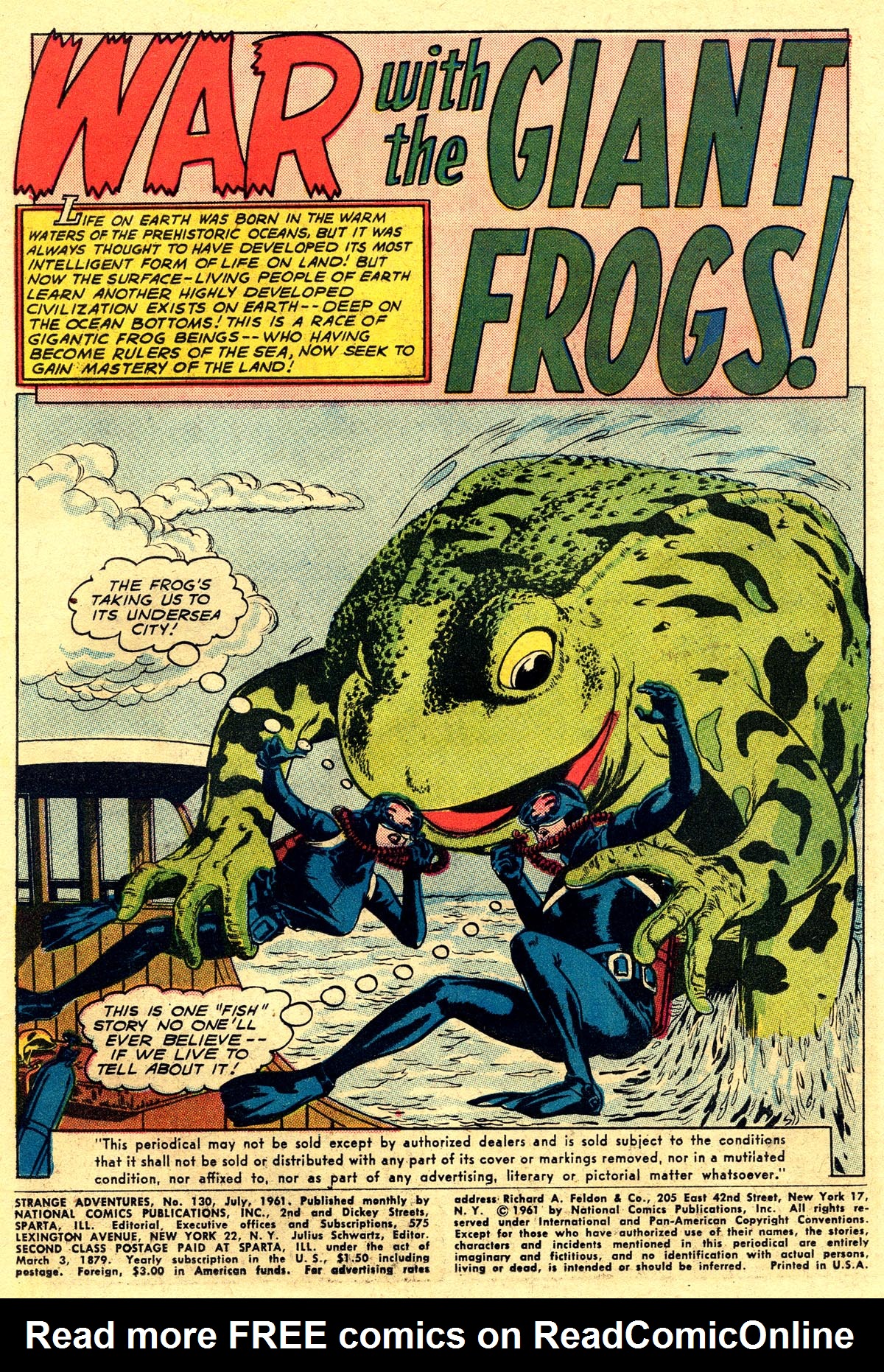 Read online Strange Adventures (1950) comic -  Issue #130 - 3