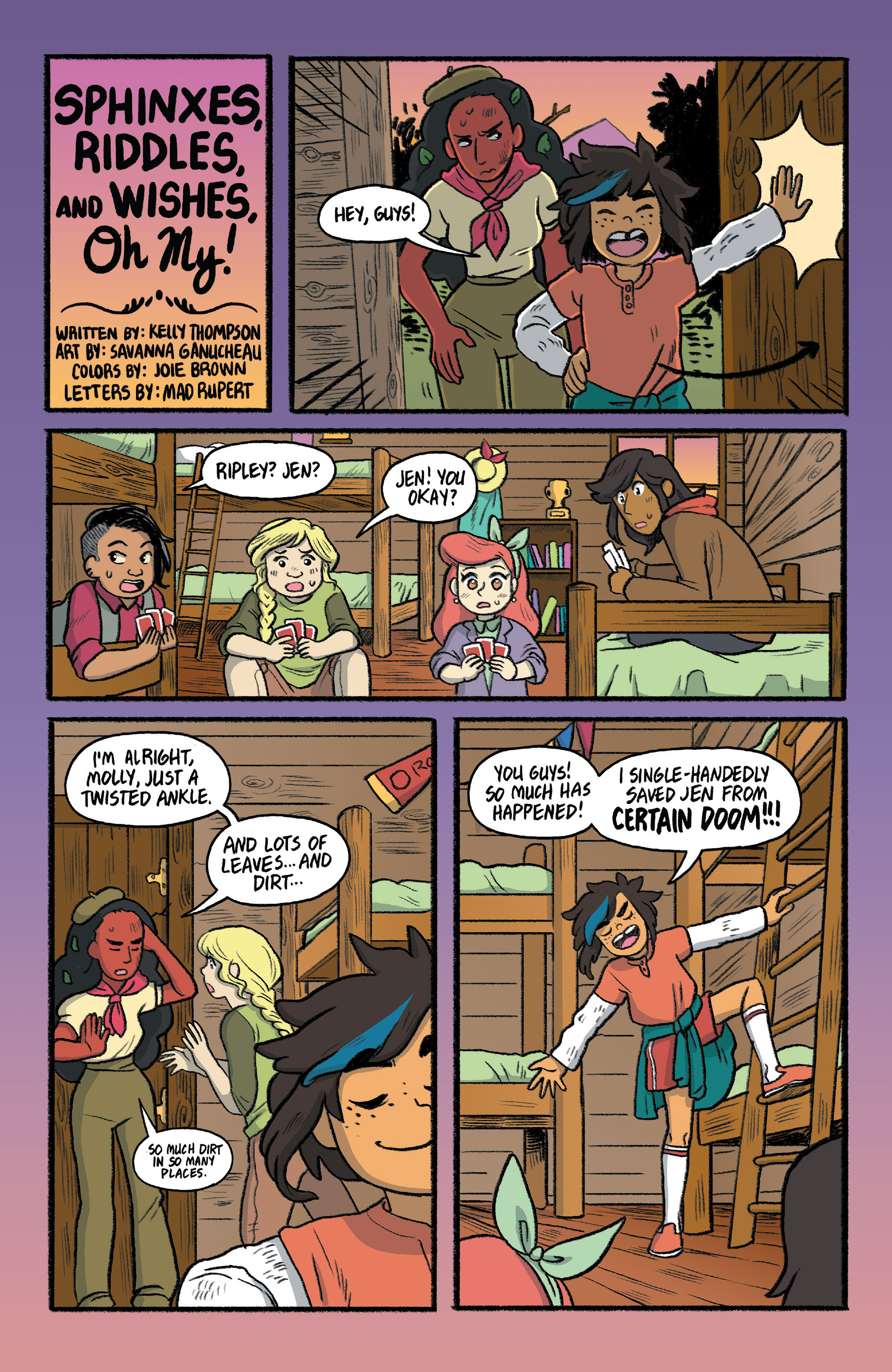 Read online Lumberjanes: Makin' the Ghost of It 2016 Special comic -  Issue # Full - 35