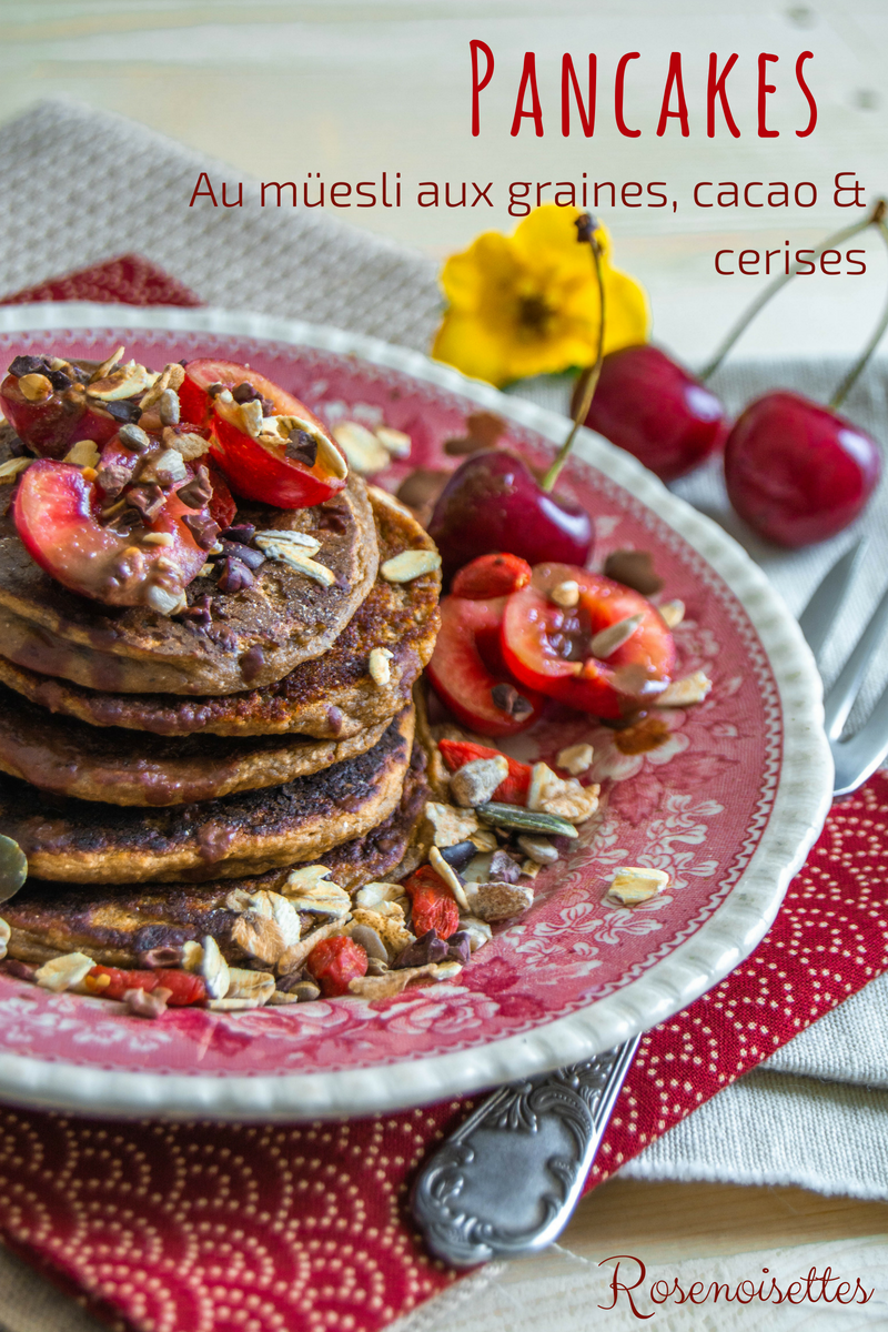 3 recettes au müesli pancakes, muffins et barres de céréales
