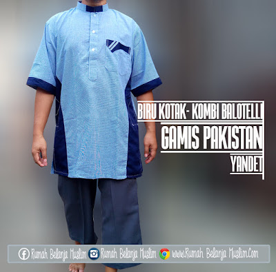Baju Koko Pakistan Yandet Biru Kombi Balotelli Baju Koko Pakistan Yandet Biru Kombi Balotelli