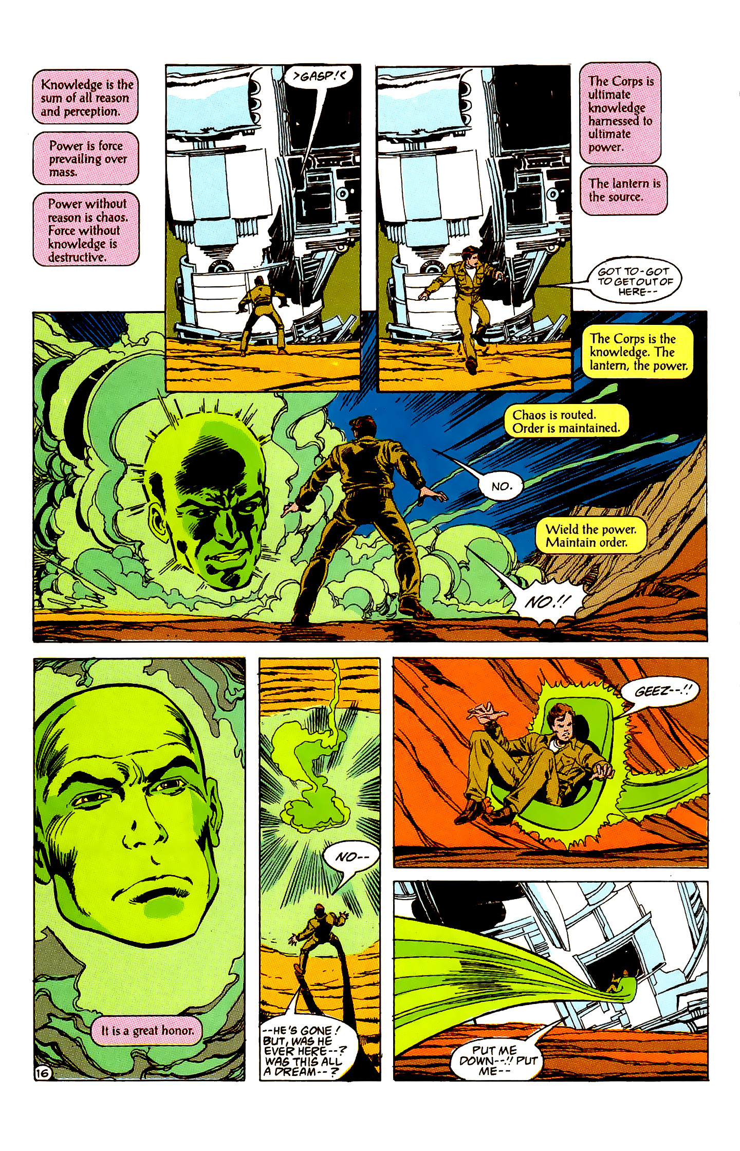 Read online Green Lantern: Emerald Dawn comic -  Issue #1 - 16